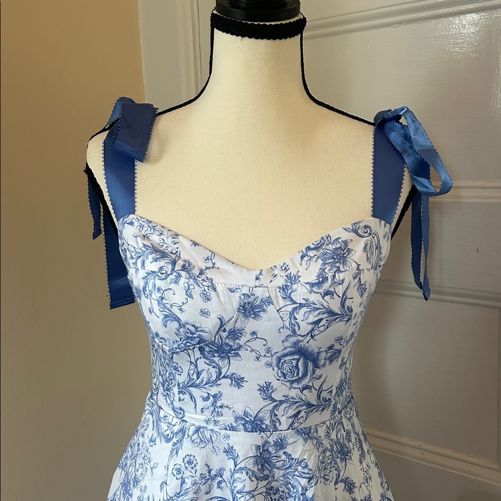 Altar’d State Rosella Floral Ribbon Dress NWT - Picture 9 of 17